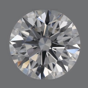 Round diamond — real photo