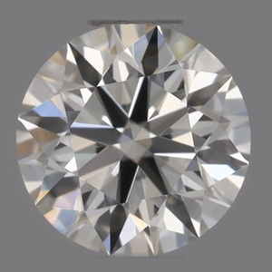Round diamond — real photo