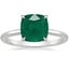 18K White Gold Petite Elodie 1.5mm Ring, smalltop view