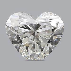Heart diamond — real photo