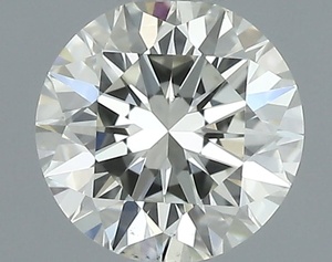 Round diamond — real photo