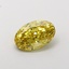 1.01 Ct. Fancy Vivid Yellow Oval Lab Grown Diamond