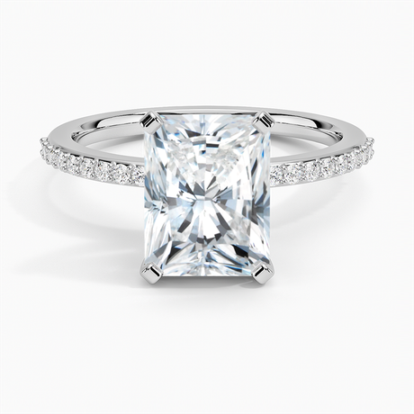 Delicate Shared Prong Diamond Ring - Brilliant Earth