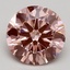 3.02 Ct. Fancy Intense Pink Round Lab Grown Diamond