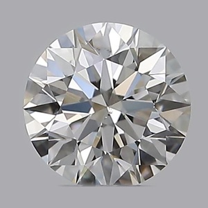 Round diamond — real photo