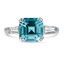 Retro Zircon Cocktail Ring