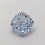 1.21 Ct. Fancy Intense Blue Cushion Lab Grown Diamond