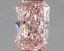 0.92 Ct. Fancy Vivid Pink Radiant Lab Grown Diamond