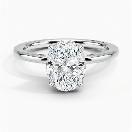 Classic Solitaire with Hidden Diamond Accents