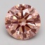 3.00 Ct. Fancy Intense Pink Round Lab Grown Diamond