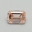 0.51 Ct. Fancy Intense Pink Emerald Lab Grown Diamond