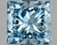 3.33 Ct. Fancy Intense Blue Princess Lab Grown Diamond