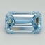1.50 Ct. Fancy Intense Blue Emerald Lab Grown Diamond