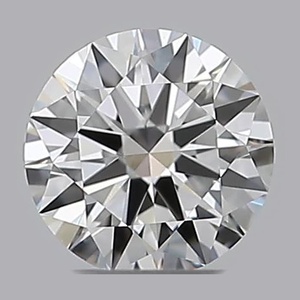 Round diamond — real photo