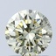 1.09 Ct. Fancy Light Yellow Round Lab Grown Diamond