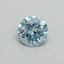 0.34 Ct. Fancy Intense Blue Round Lab Grown Diamond