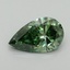 1.67 Ct. Fancy Vivid Green Pear Lab Grown Diamond
