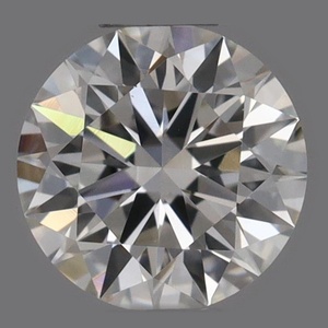 Round diamond — real photo