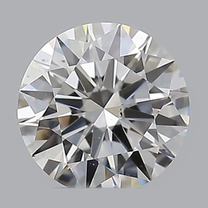 Round diamond — real photo