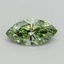 1.06 Ct. Fancy Vivid Green Marquise Lab Grown Diamond