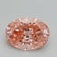 2.02 Ct. Fancy Intense Pink Oval Lab Grown Diamond