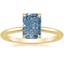 18K Yellow Gold Petite Elodie 1.5mm Ring, smalltop view