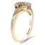 The Kara Ring, smalltop view on a hand