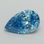 1.50 Ct. Fancy Vivid Blue Pear Lab Grown Diamond