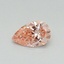 0.30 Ct. Fancy Intense Pink Pear Lab Grown Diamond