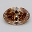 1.93 Ct. Fancy Light  Brown Oval Lab Grown Diamond