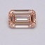 1.54 Ct. Fancy Pink Emerald Lab Grown Diamond