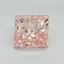 5.09 Ct. Fancy Intense Pink Princess Lab Grown Diamond