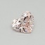 0.34 Ct. Fancy Intense Pink Heart Lab Grown Diamond
