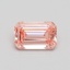 0.74 Ct. Fancy Intense Pink Emerald Lab Grown Diamond