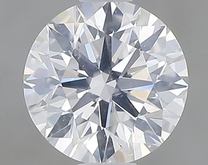 Round diamond — real photo