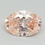 1.50 Ct. Fancy Intense Pink Oval Lab Grown Diamond
