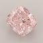 1.64 Ct. Fancy Vivid Pink Cushion Lab Grown Diamond
