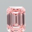 2.08 Ct. Fancy Intense Pink Emerald Lab Grown Diamond