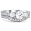 Antique Inspired Contoured Wedding Ring, smallside view