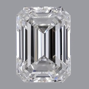 Emerald diamond — real photo