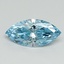 1.02 Ct. Fancy Vivid Blue Marquise Lab Grown Diamond