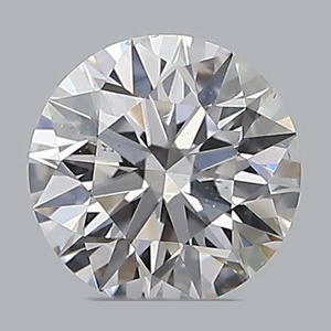 Round diamond — real photo