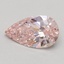 0.50 Ct. Fancy Intense Pink Pear Lab Grown Diamond