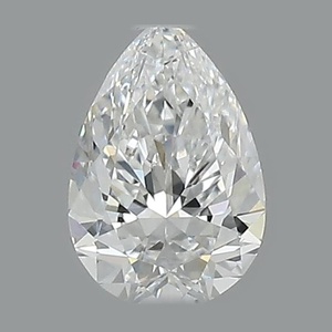 Pear diamond — real photo