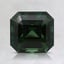 6.9x6.6mm Unheated Teal Asscher Sapphire