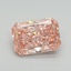 5.13 Ct. Fancy Vivid Pink Radiant Lab Grown Diamond