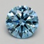 2.20 Ct. Fancy Intense Blue Round Lab Grown Diamond
