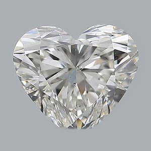 Heart diamond — real photo