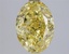 3.08 Ct. Fancy Vivid Yellow Yellow Oval Lab Grown Diamond