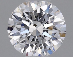 Round diamond — real photo
